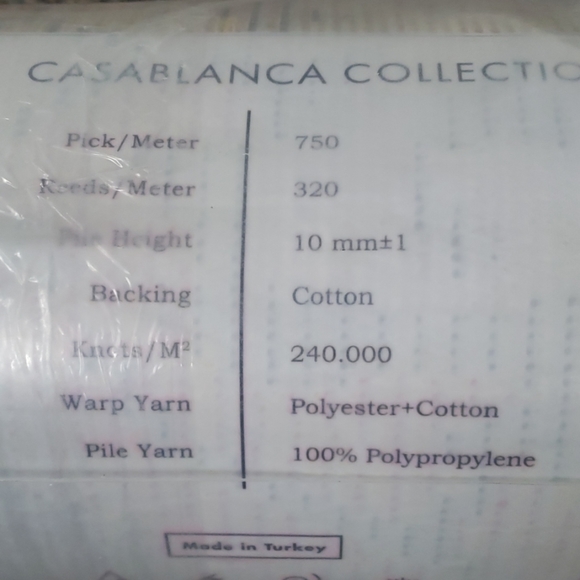 *SOLD* Unique Loom Estrella Collection Runner NWT - Picture 4 of 8